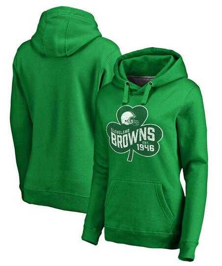 Women Cleveland Browns Pro Line by Fanatics Branded St. Patrick's Day Paddy's Pride Pullover Hoodie Kelly Green FengYun,We sell and wholesale Women Cleveland Browns Pro Line by Fanatics Branded St. Patrick's Day Paddy's Pride Pullover Hoodie Kelly Green FengYun on line form chian!